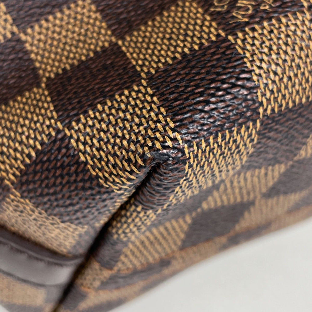 Louis Vuitton Illovo MM Shoulder Bag Damier Brown — view 3