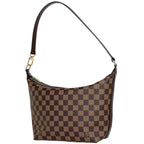 Louis Vuitton Illovo MM Shoulder Bag Damier Brown