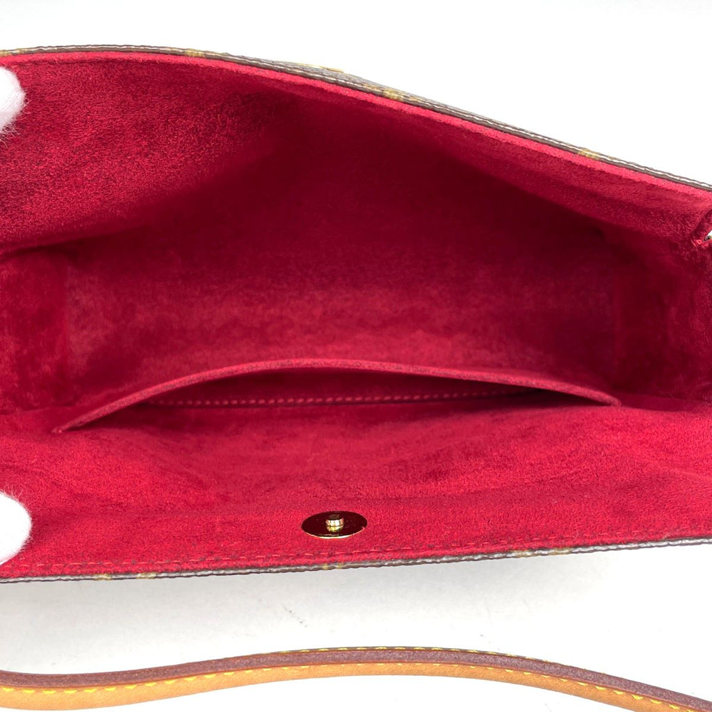 Louis Vuitton Shoulder Handbag Monogram Brown — view 8