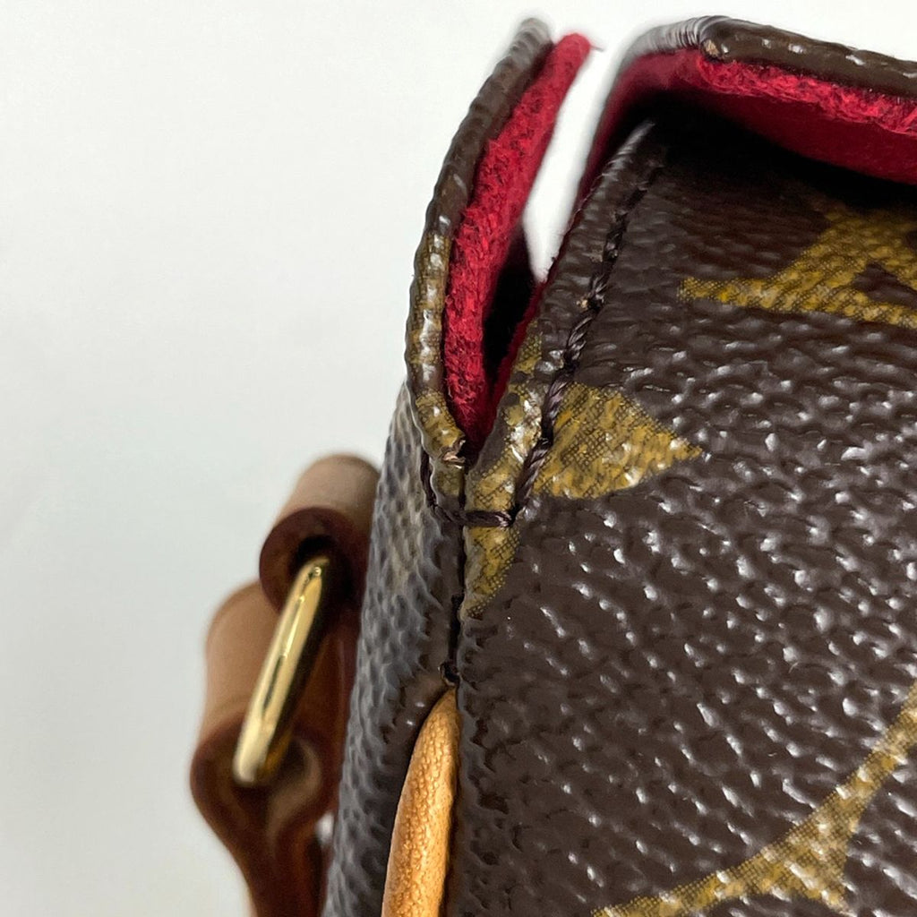 Louis Vuitton Shoulder Handbag Monogram Brown — view 4