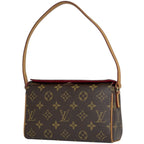 Louis Vuitton Shoulder Handbag Monogram Brown