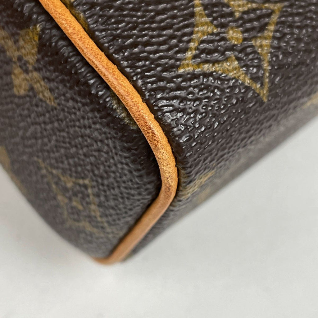 Louis Vuitton Shoulder Handbag Monogram Brown — view 3