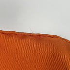 Hermes Carre 90 Bolduc Ribbon Scarf Silk Orange — view 4