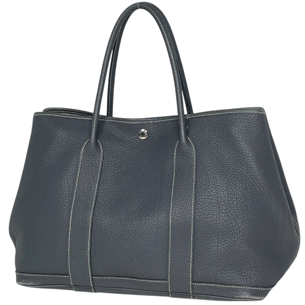 Hermes Garden Party PM Handbag Negonda Ardoise