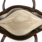 Gucci GG Pattern Tote Beige Brown — view 7