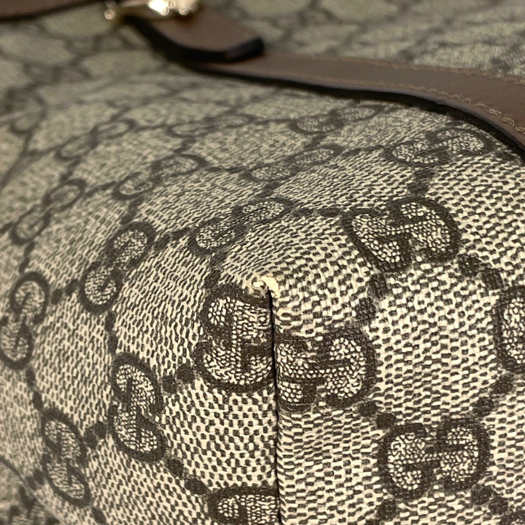 Gucci GG Pattern Tote Beige Brown — view 3
