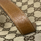 Gucci New Jackie Line Shoulder Bag GG Pattern Canvas Beige Brown — view 6
