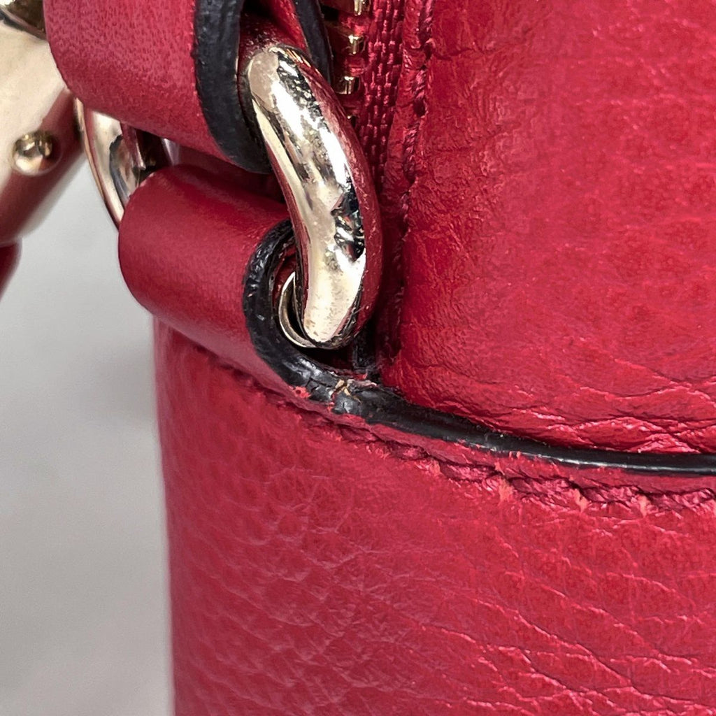Gucci Soho Shoulder Bag Tassel Interlocking Leather — view 4