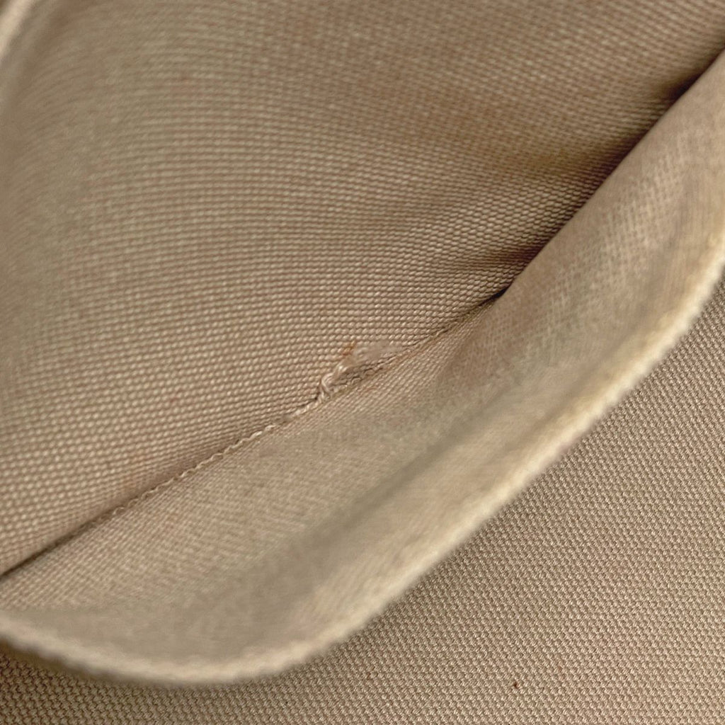 Prada Canapa Tote Handbag Canvas Beige — view 7