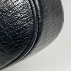 Gucci Jackie Line Shoulder Bag GG Pattern Canvas Black — view 3