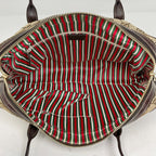 Gucci GG Pattern Handbag Canvas Brown — view 7
