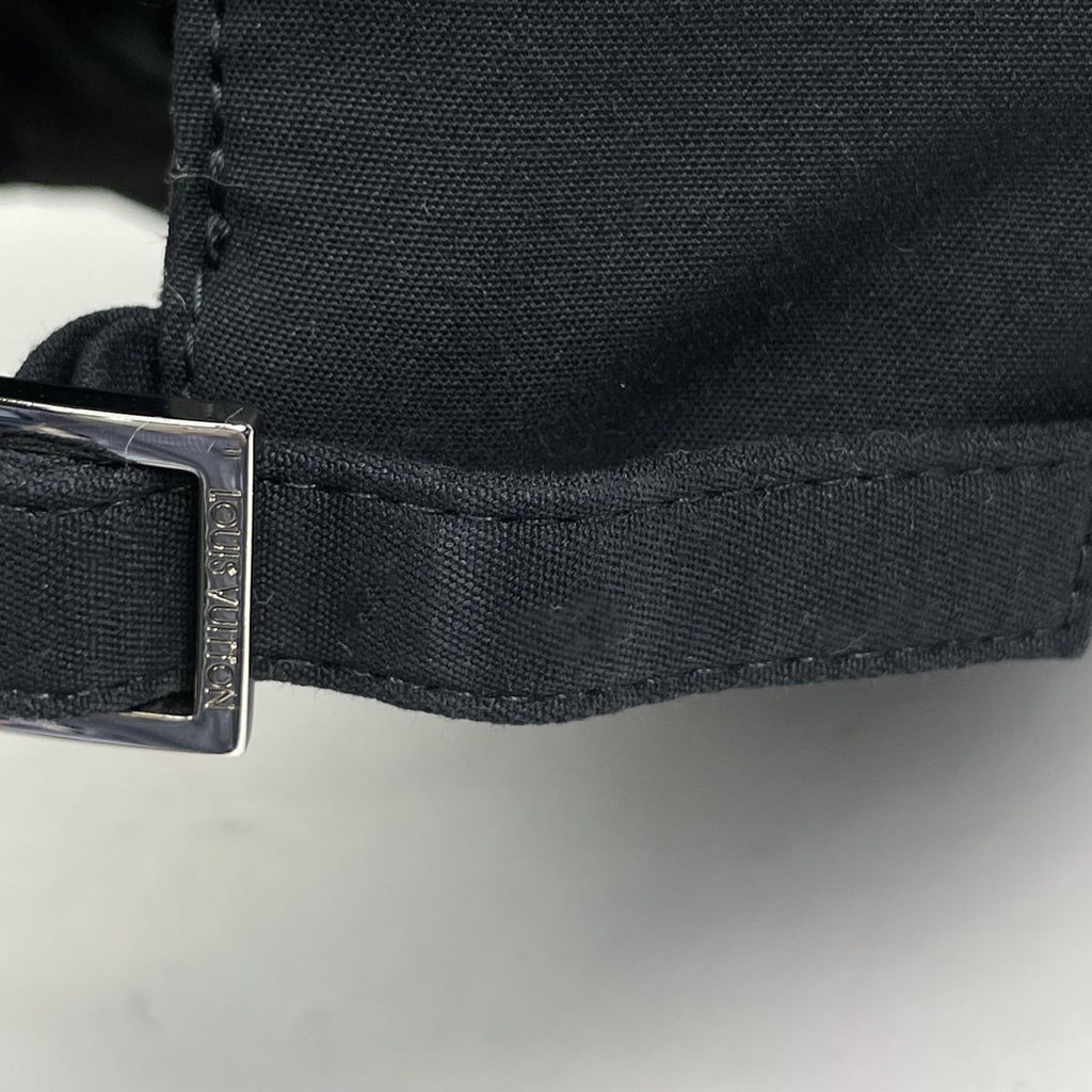 Louis Vuitton Cap Only LV Baseball Cap Hat Cap Cotton Black — view 5