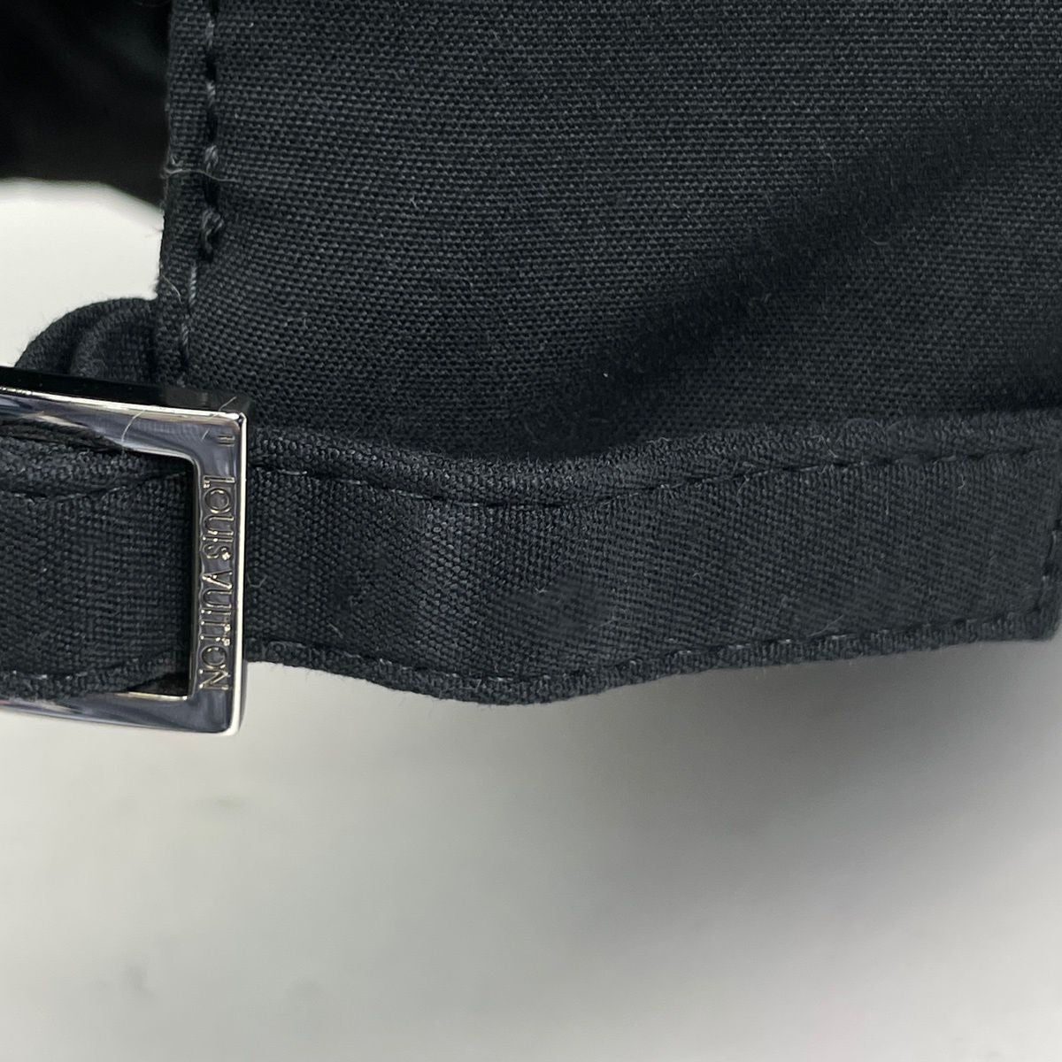 Louis Vuitton Cap Only LV Baseball Cap Hat Cap Cotton Black — view 5