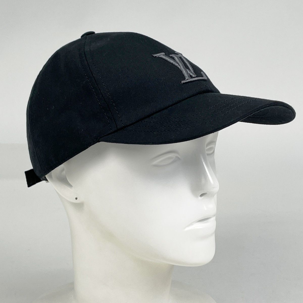 Louis Vuitton Cap Only LV Baseball Cap Hat Cap Cotton Black — view 7