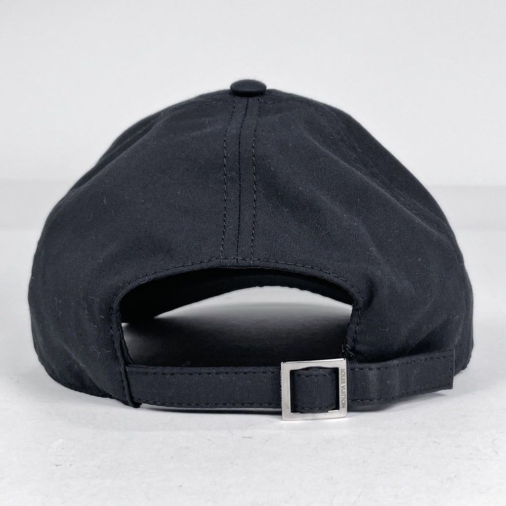 Louis Vuitton Cap Only LV Baseball Cap Hat Cap Cotton Black — view 2
