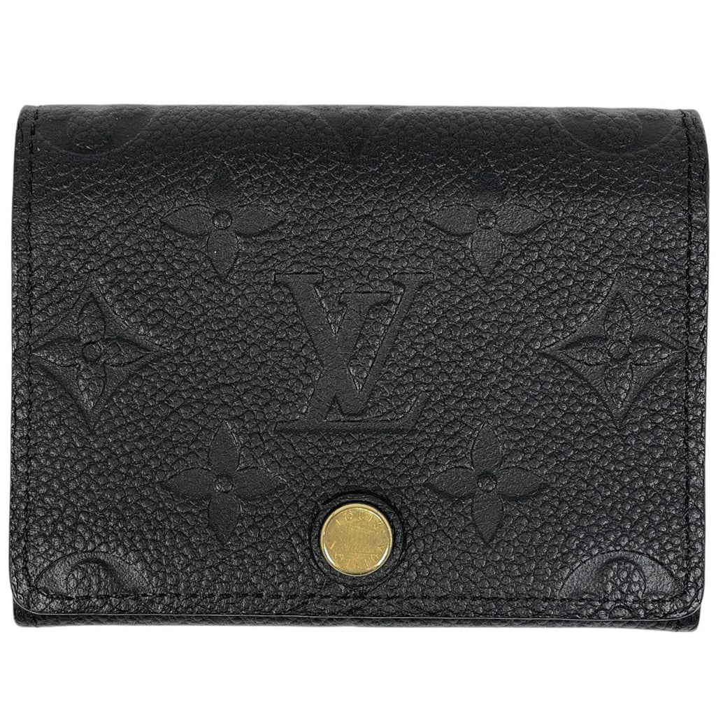Louis Vuitton Business Card Holder Case Monogram Empreinte Noir