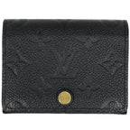 Louis Vuitton Business Card Holder Case Monogram Empreinte Noir