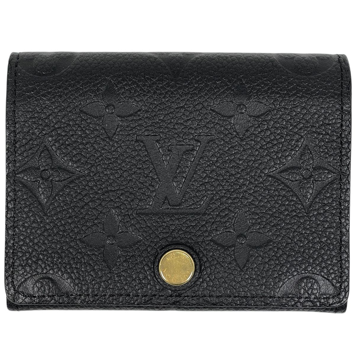 Louis Vuitton Business Card Holder Case Monogram Empreinte Noir