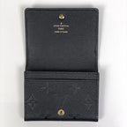 Louis Vuitton Business Card Holder Case Monogram Empreinte Noir — view 6