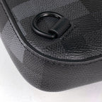 Louis Vuitton Avenue Sling Bag PM Damoflage Leather Black — view 4