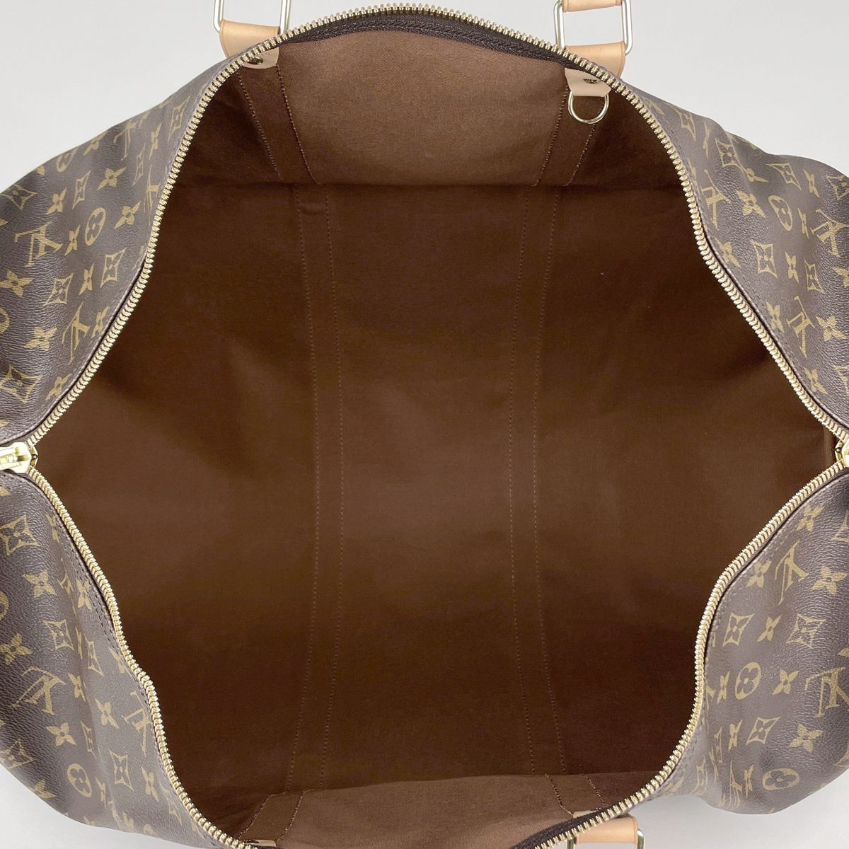Louis Vuitton Keepall 60 Boston Bag Monogram Brown — view 8