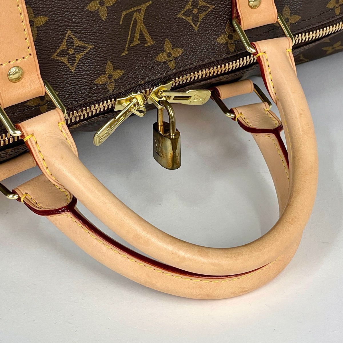 Louis Vuitton Keepall 60 Boston Bag Monogram Brown — view 7