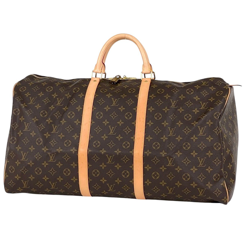 Louis Vuitton Keepall 60 Boston Bag Monogram Brown