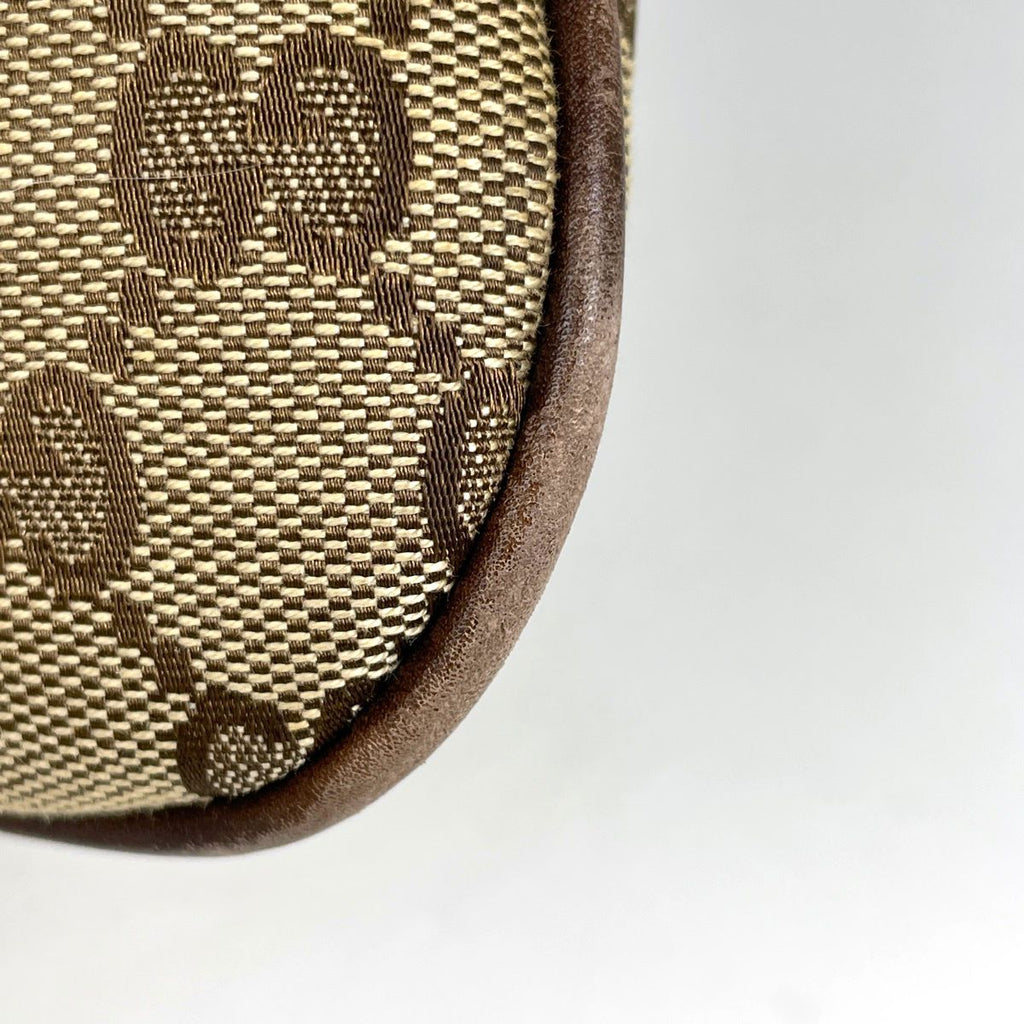Gucci GG Pattern Shoulder Bag Canvas Beige Brown — view 3