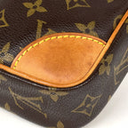 Louis Vuitton Danube Shoulder Bag Monogram Brown — view 3