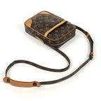 Louis Vuitton Danube Shoulder Bag Monogram Brown — view 7