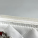 Chanel Cambon Line Shoulder Bag CC Logo Leather White — view 5