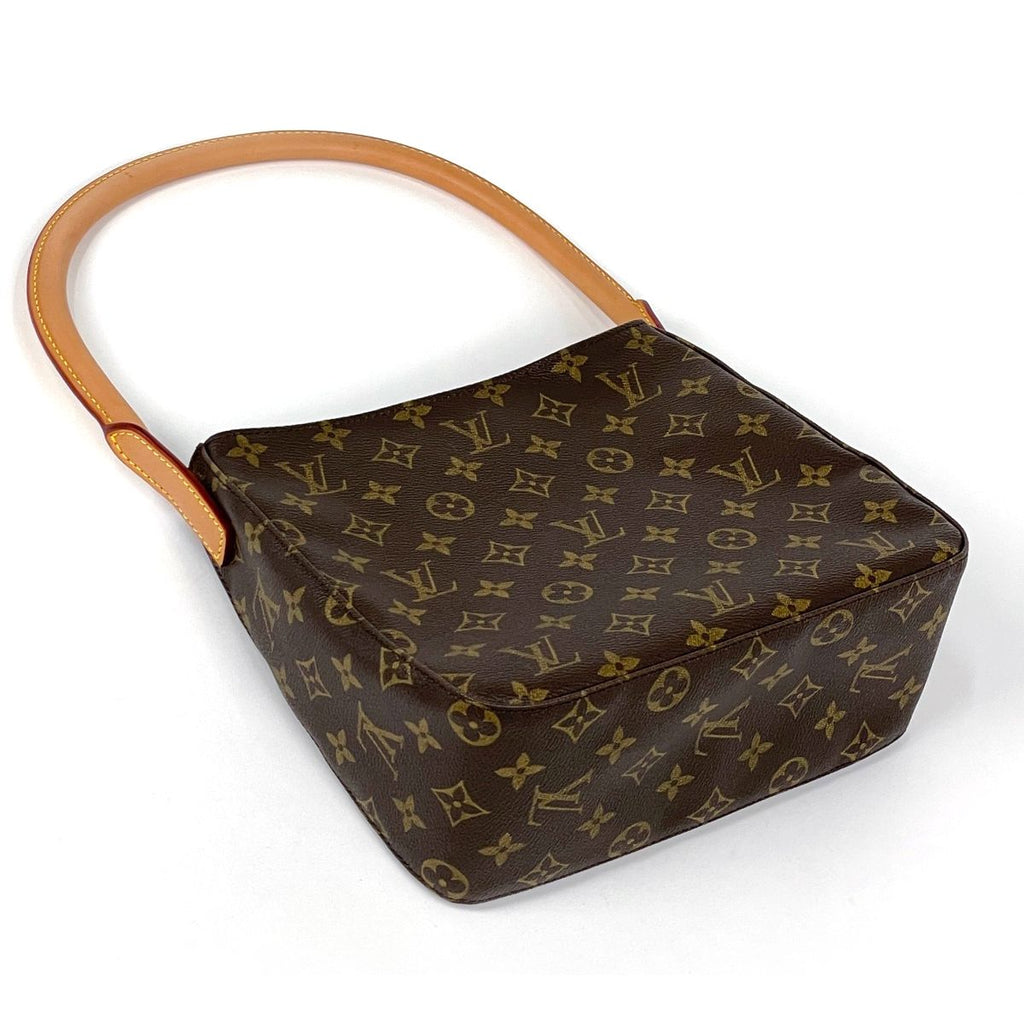 Louis Vuitton Looping MM Shoulder Bag Monogram Brown — view 2