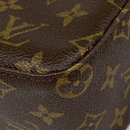 Louis Vuitton Looping MM Shoulder Bag Monogram Brown — view 3