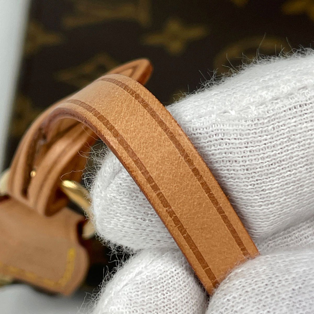 Louis Vuitton Pochette Monogram Brown Shoulder — view 4