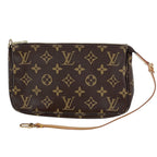 Louis Vuitton Pochette Monogram Brown Shoulder