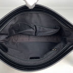 Gucci GG Pattern Shoulder Bag Sherry Line Web Canvas Beige Black — view 8