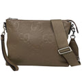 Gucci Jumbo GG Shoulder Bag 2-Way Second Leather Beige