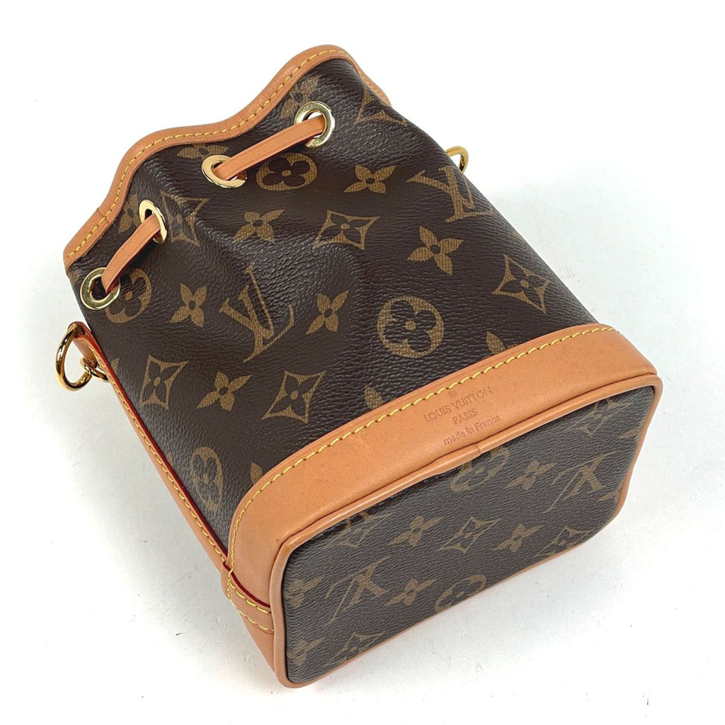 Louis Vuitton Nano Noe 2-Way Shoulder Bag Monogram Brown — view 2