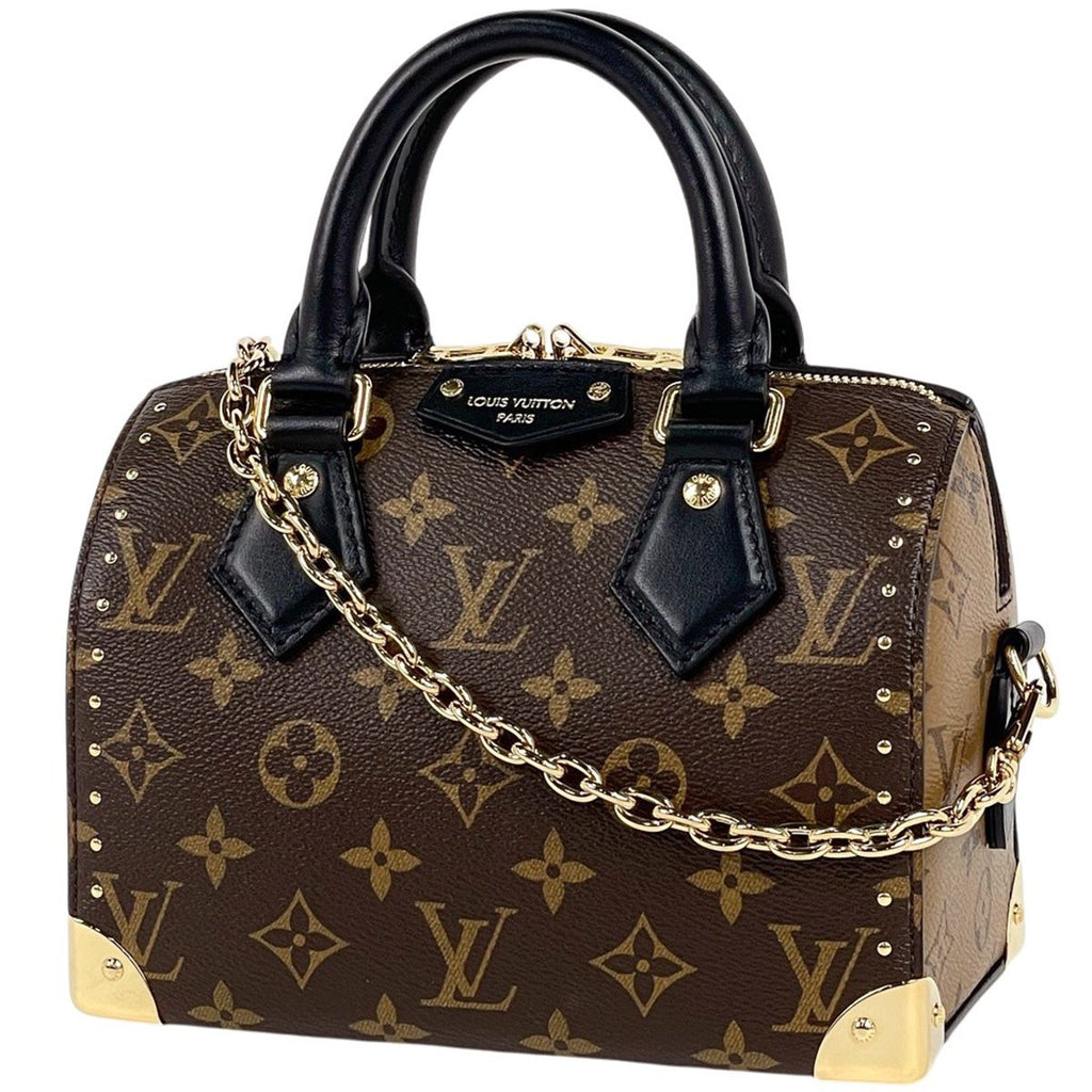 Louis Vuitton Speedy Trunk 20 2-Way Monogram Brown