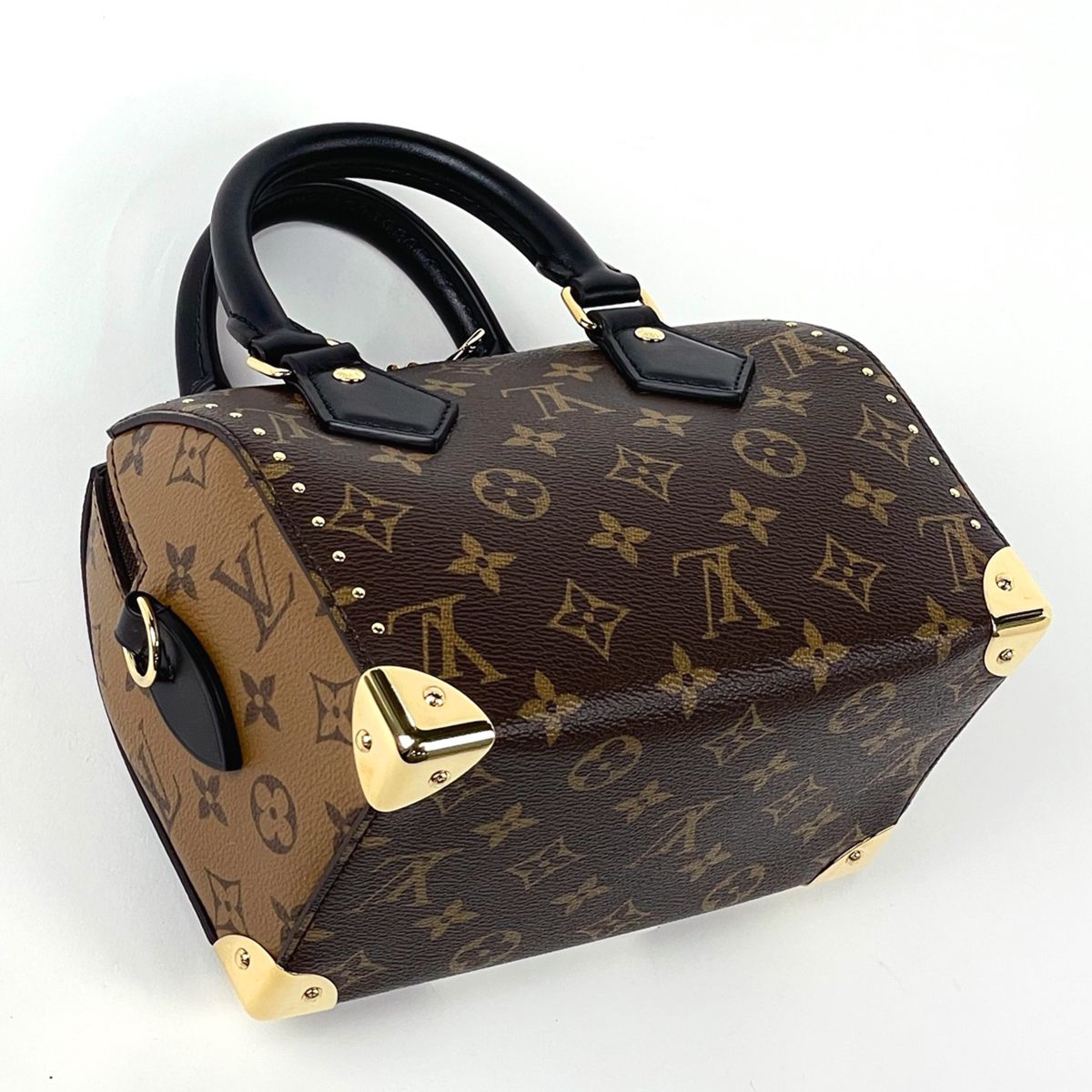 Louis Vuitton Speedy Trunk 20 2-Way Monogram Brown — view 2