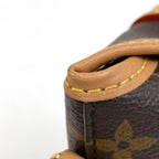 Louis Vuitton Fold Pouch Shoulder Bag Monogram Brown — view 7