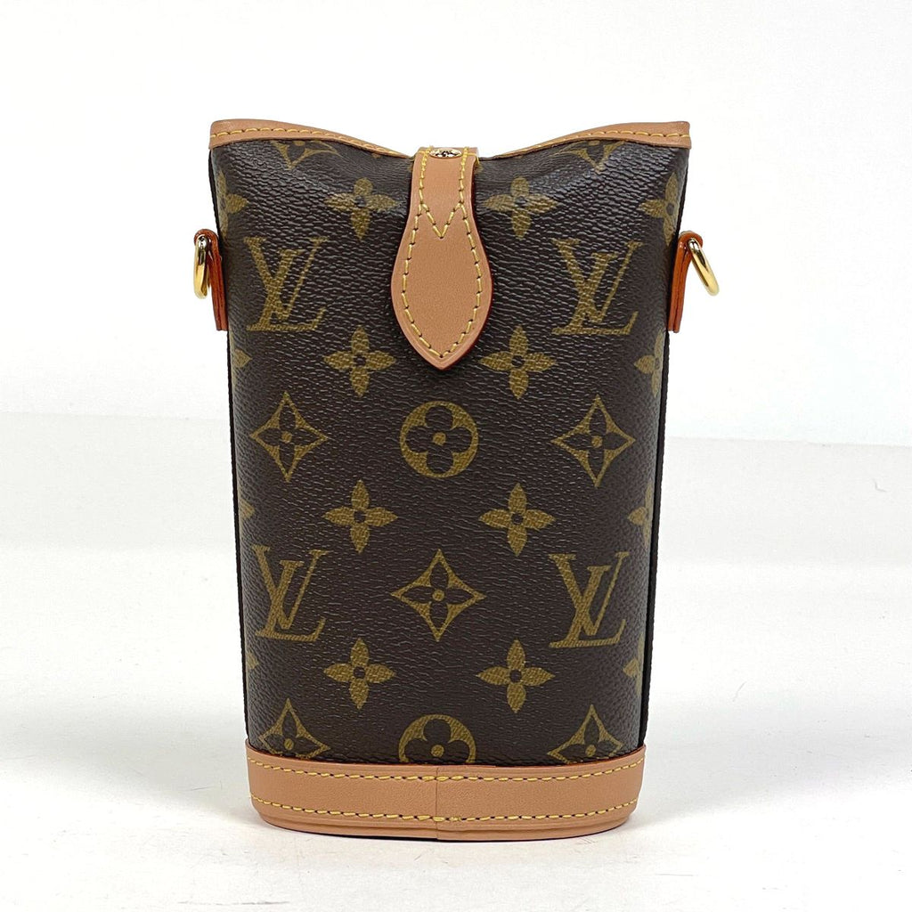 Louis Vuitton Fold Pouch Shoulder Bag Monogram Brown — view 3