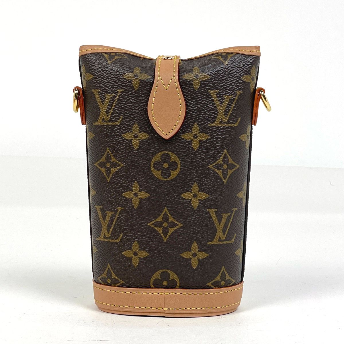 Louis Vuitton Fold Pouch Shoulder Bag Monogram Brown — view 3