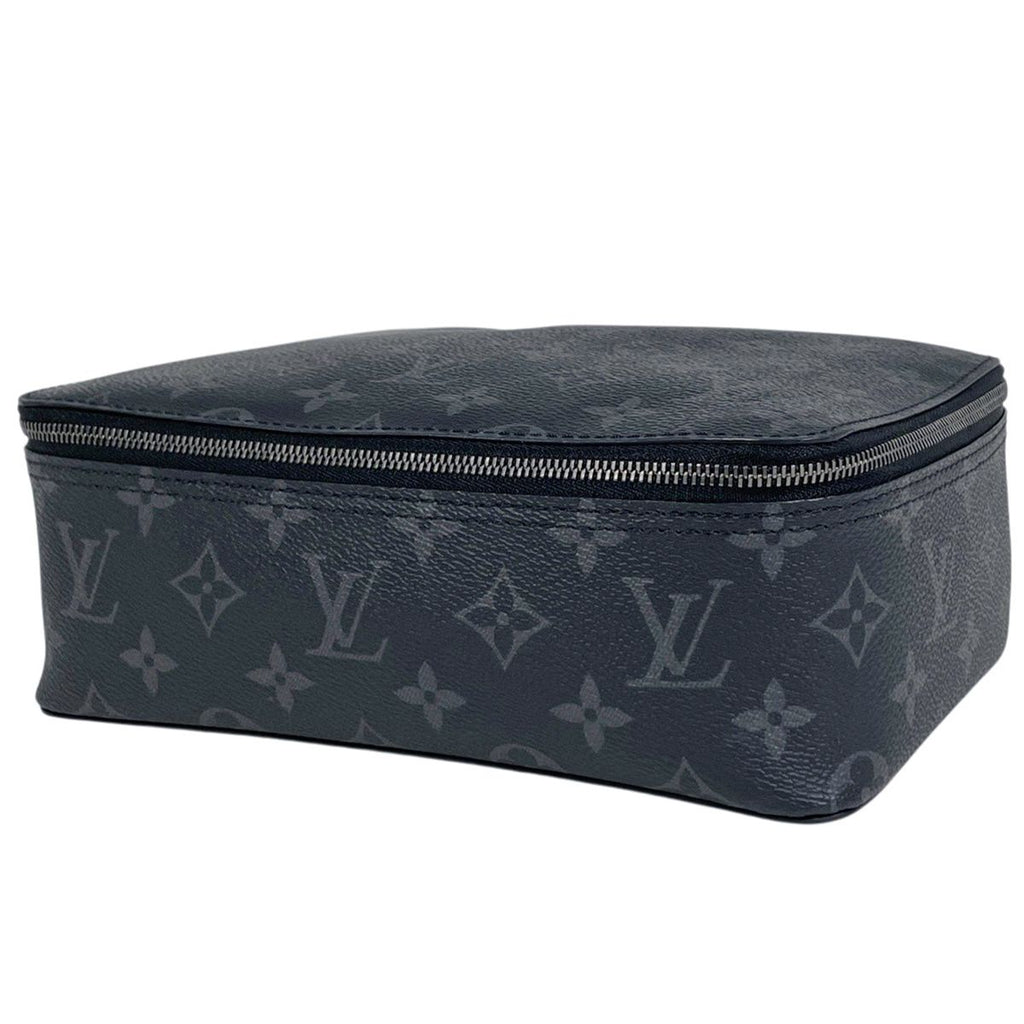 Louis Vuitton Cube de Langemont MM Travel Pouch Monogram Eclipse Black