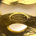 Chanel CC Logo Brooch Gold Plated — view 6