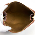 Celine Triomphe Pouch Makeup Brown — view 5