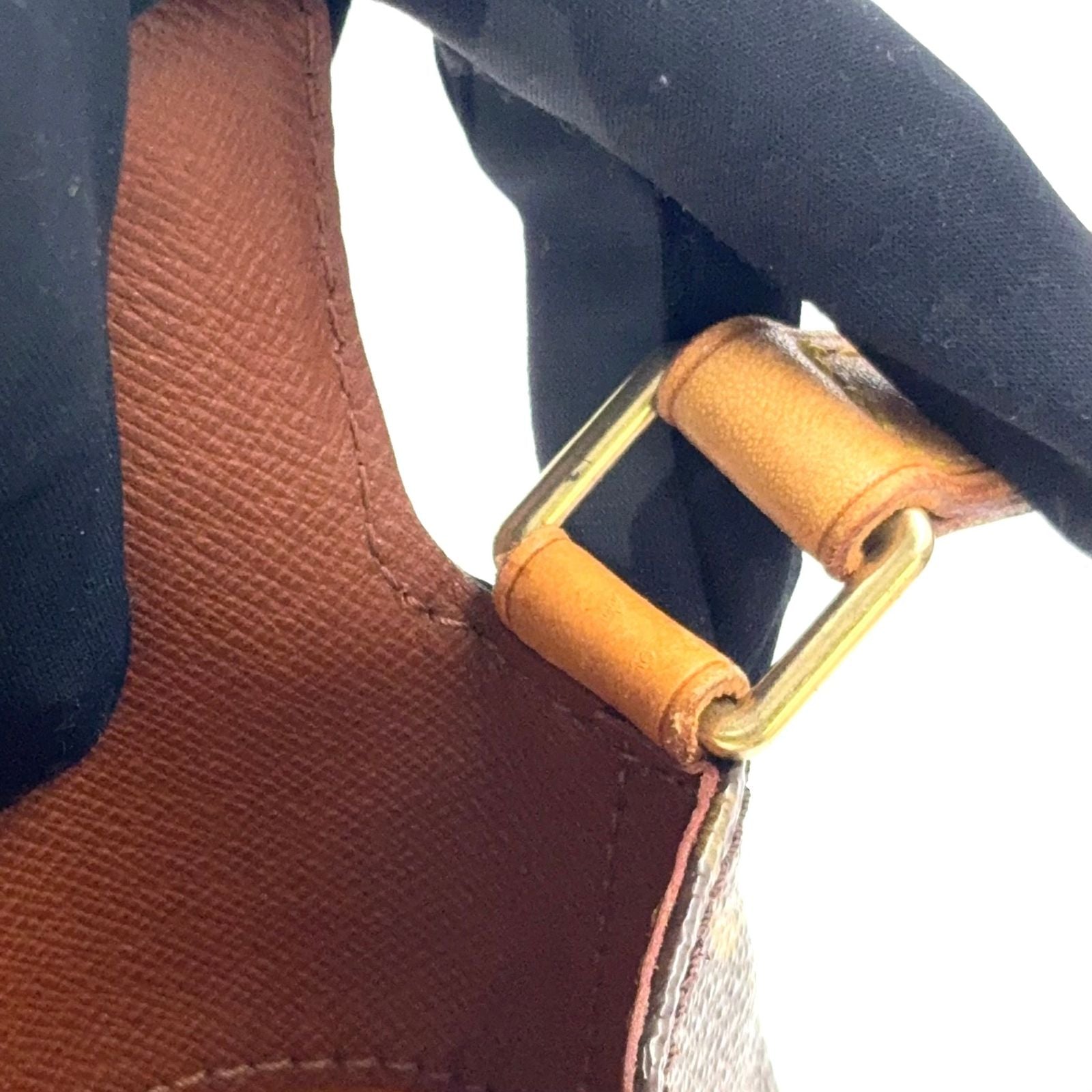 Louis Vuitton Musette Tango Short Strap Monogram Leather Brown Light Shoulder — view 7