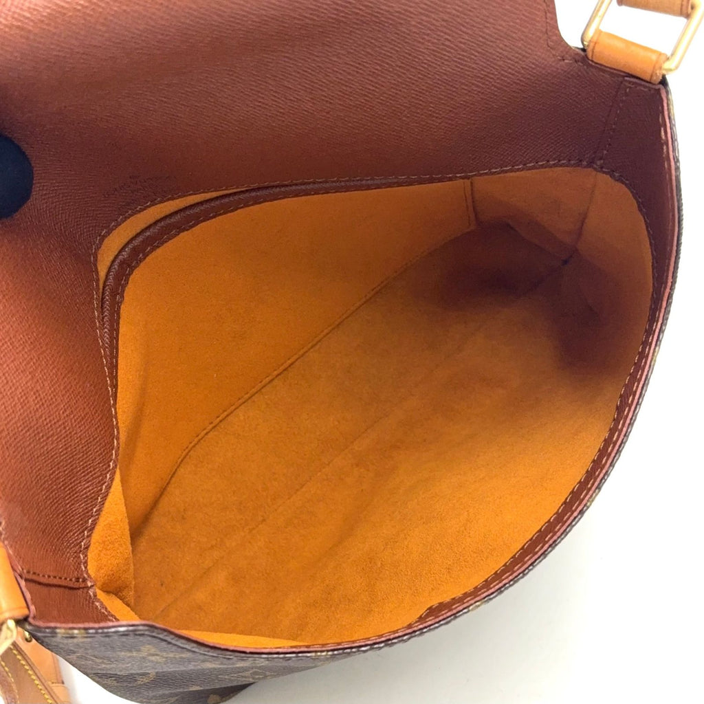 Louis Vuitton Musette Tango Short Strap Monogram Leather Brown Light Shoulder — view 3
