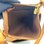 Louis Vuitton Odeon PM Monogram Leather Brown Light Shoulder Bag Gold — view 3
