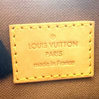 Louis Vuitton Odeon PM Monogram Leather Brown Light Shoulder Bag Gold — view 4